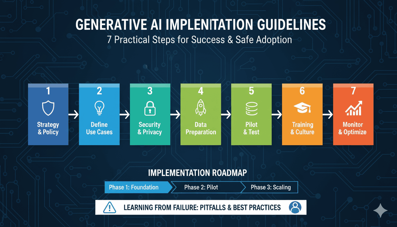 失敗しない生成AI導入！社内での実行可能なガイドライン