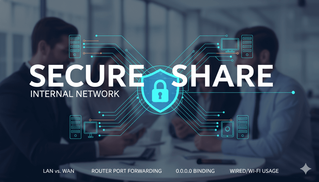社内LANで実現する安全な開発環境