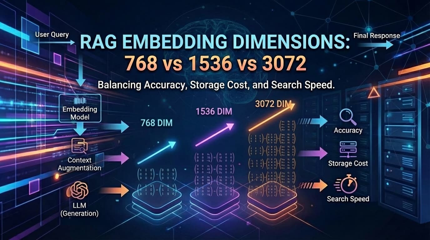 RAG実装における次元の設定方法 | 768d vs 1536d vs 3072d