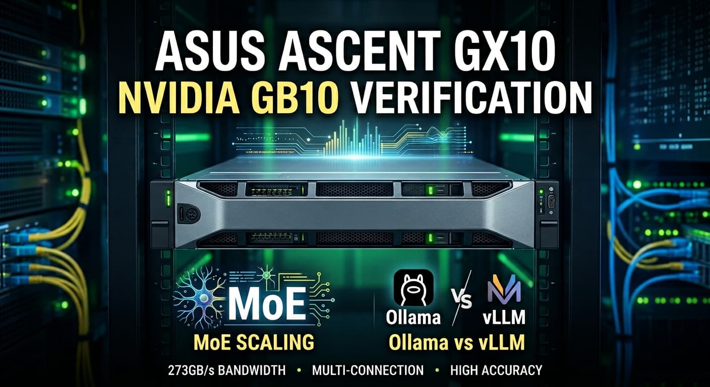 ASUS Ascent GX10（NVIDIA GB10 / DGX Spark）を使ってみた感想