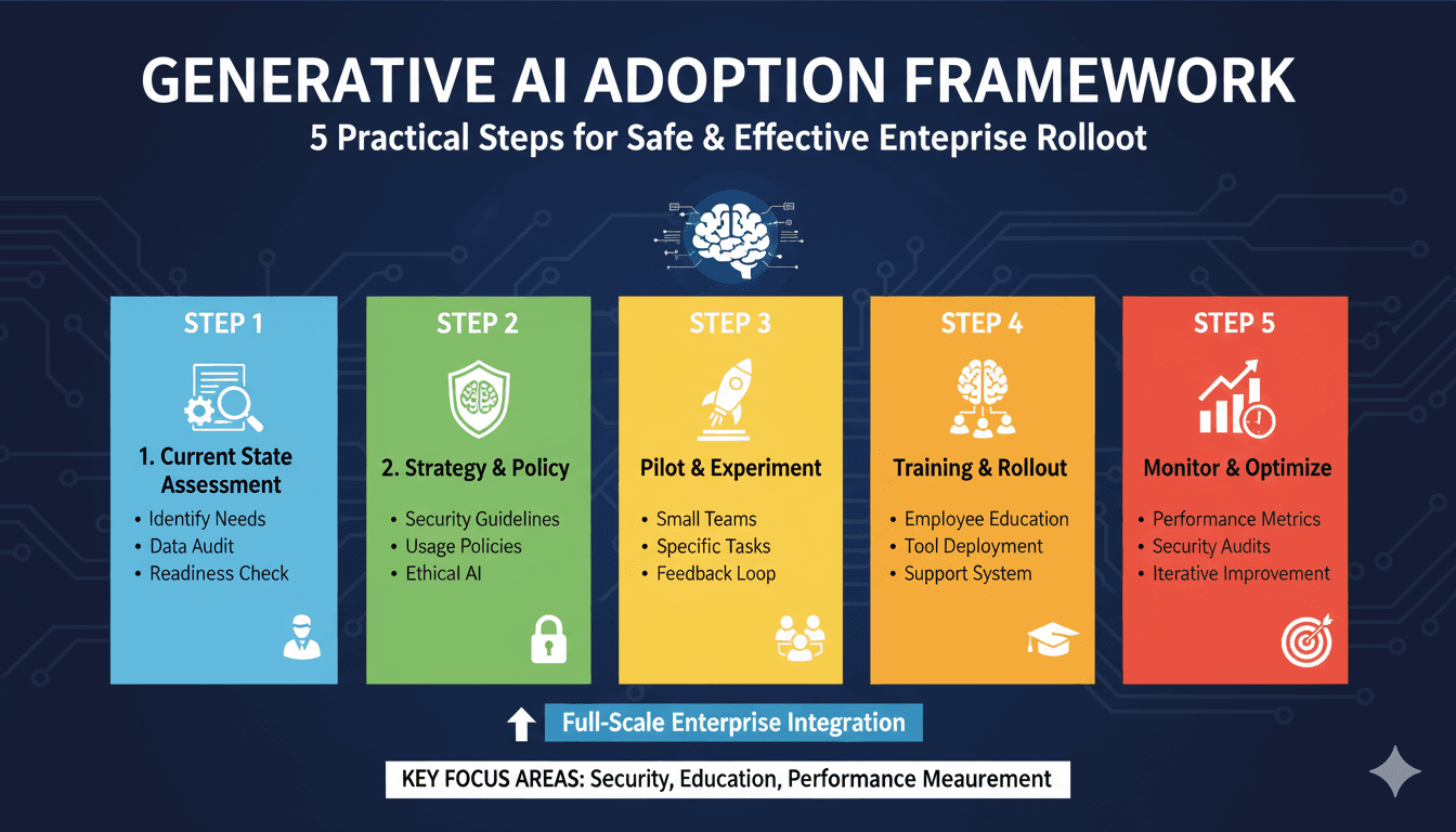 社内で生成AIを活用する方法とは?成功事例と実践ポイント