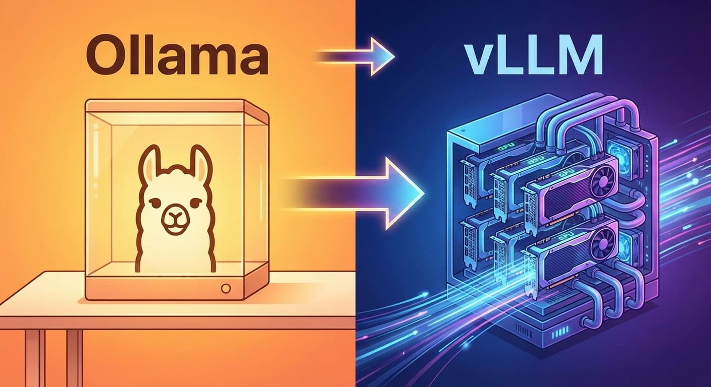 オープンソースでLLM構築 | OllamaからvLLMへのマイグレーションで複数モデル同時利用